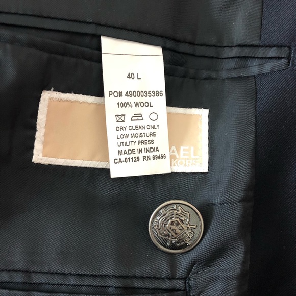Michael Kors Mens Wool Sport Jacket / Coat/Blazer - Picture 9 of 9